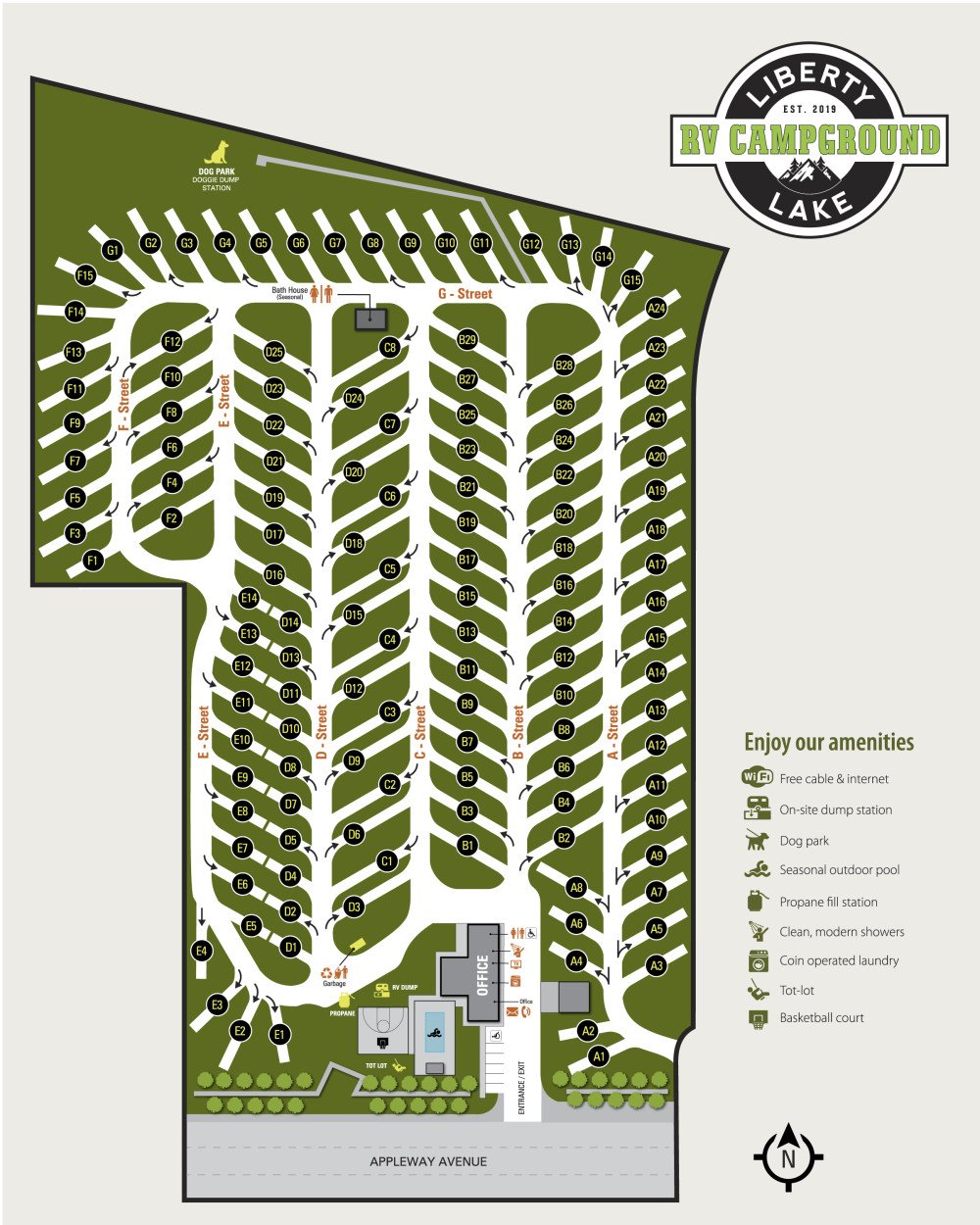 Liberty Lake RV Campground (Liberty Lake, Washington) photo