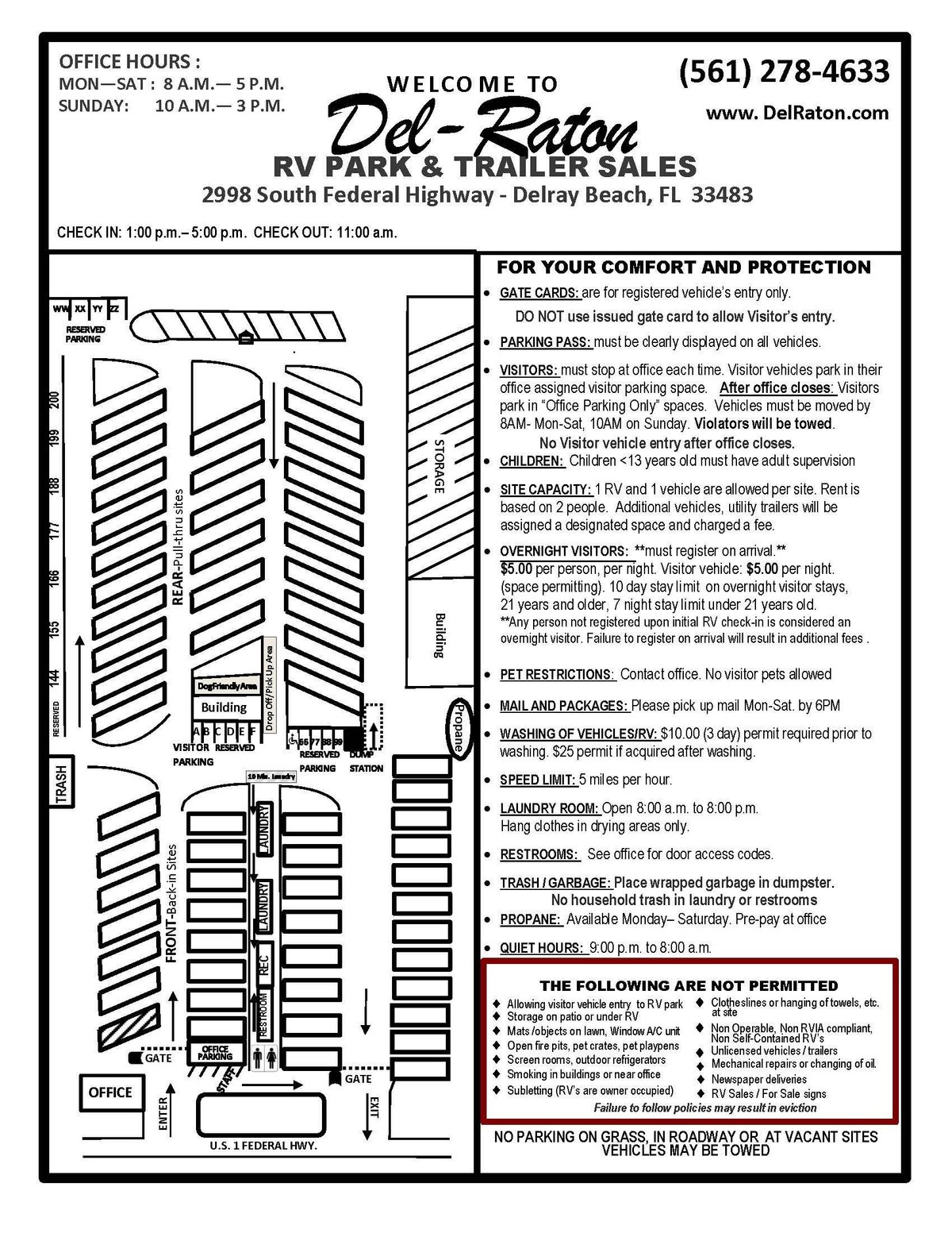 Del-Raton RV Park & Trailer Sales (Delray Beach, Florida) photo