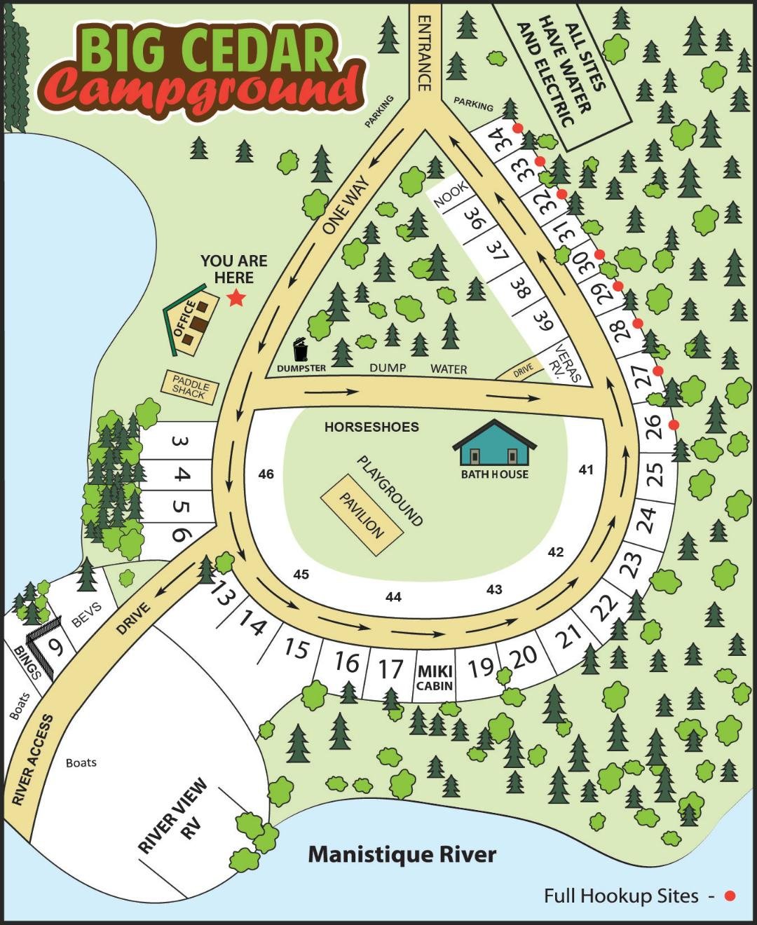 Big Cedar Campground Kayak & Canoe Livery