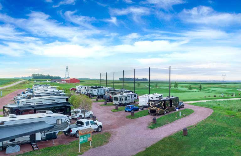 RV Park at Grand Falls Casino (Larchwood, Iowa) photo
