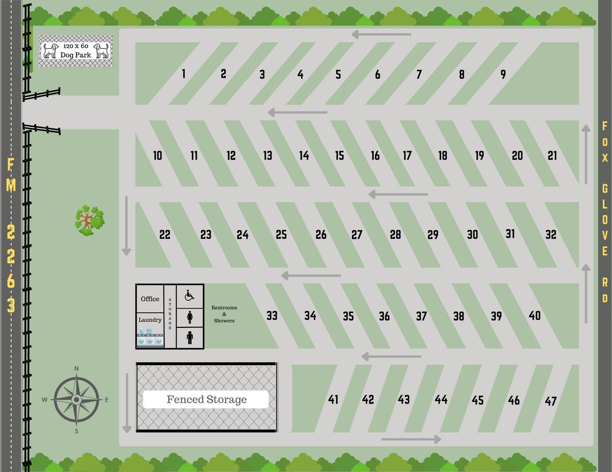 The Escapes RV Park & Storage (Gilmer, Texas) photo