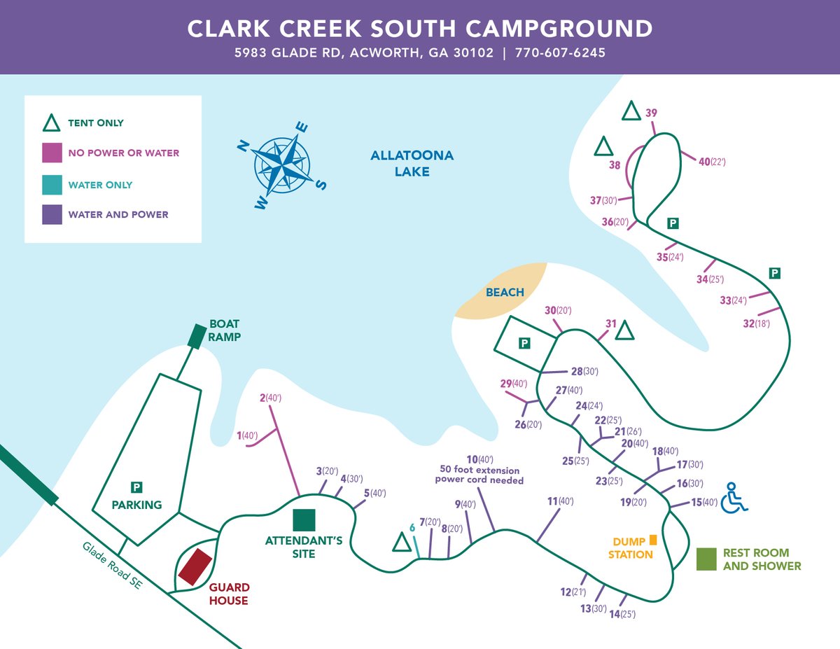 Clark Creek South Campground