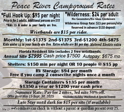 Arcadia Peace River Campground