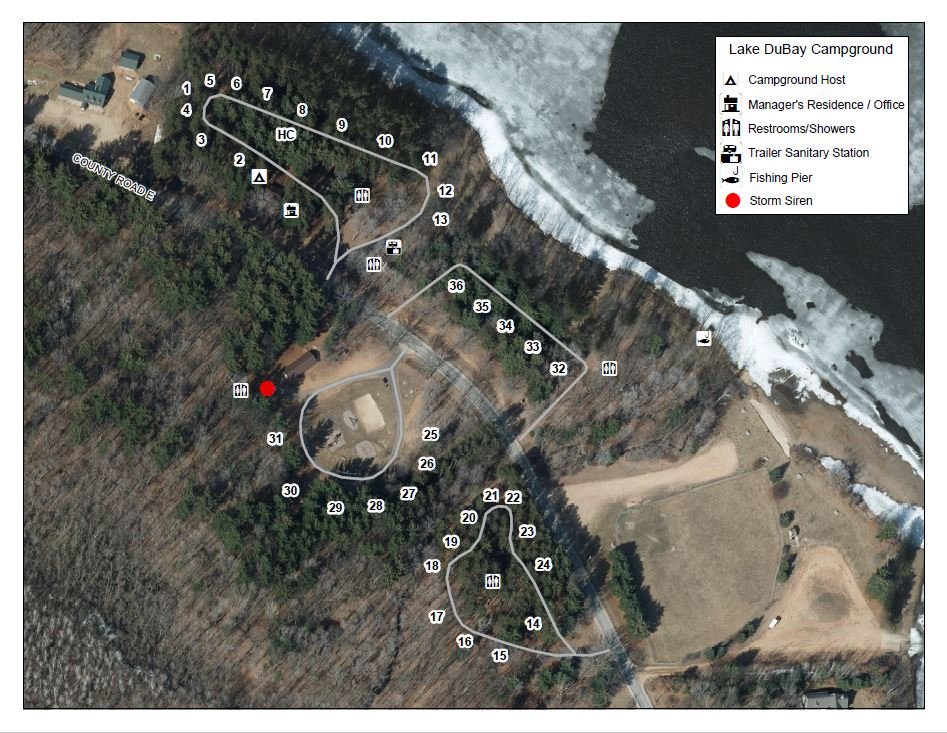 Lake Dubay Park Campground