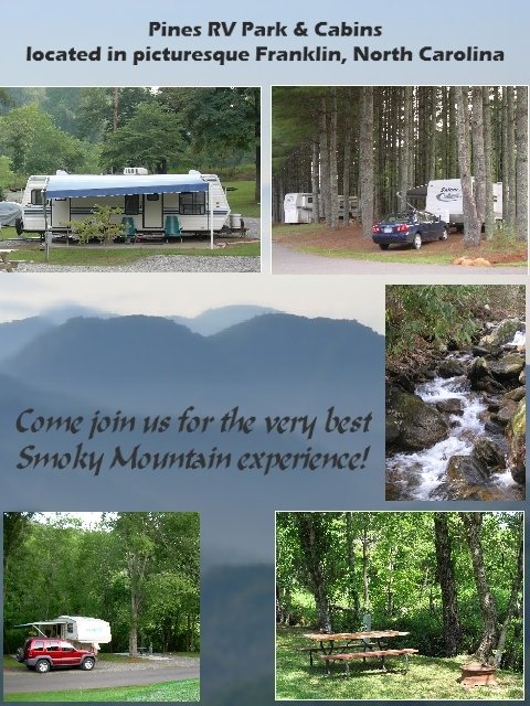 Pines RV Park, and Cabins