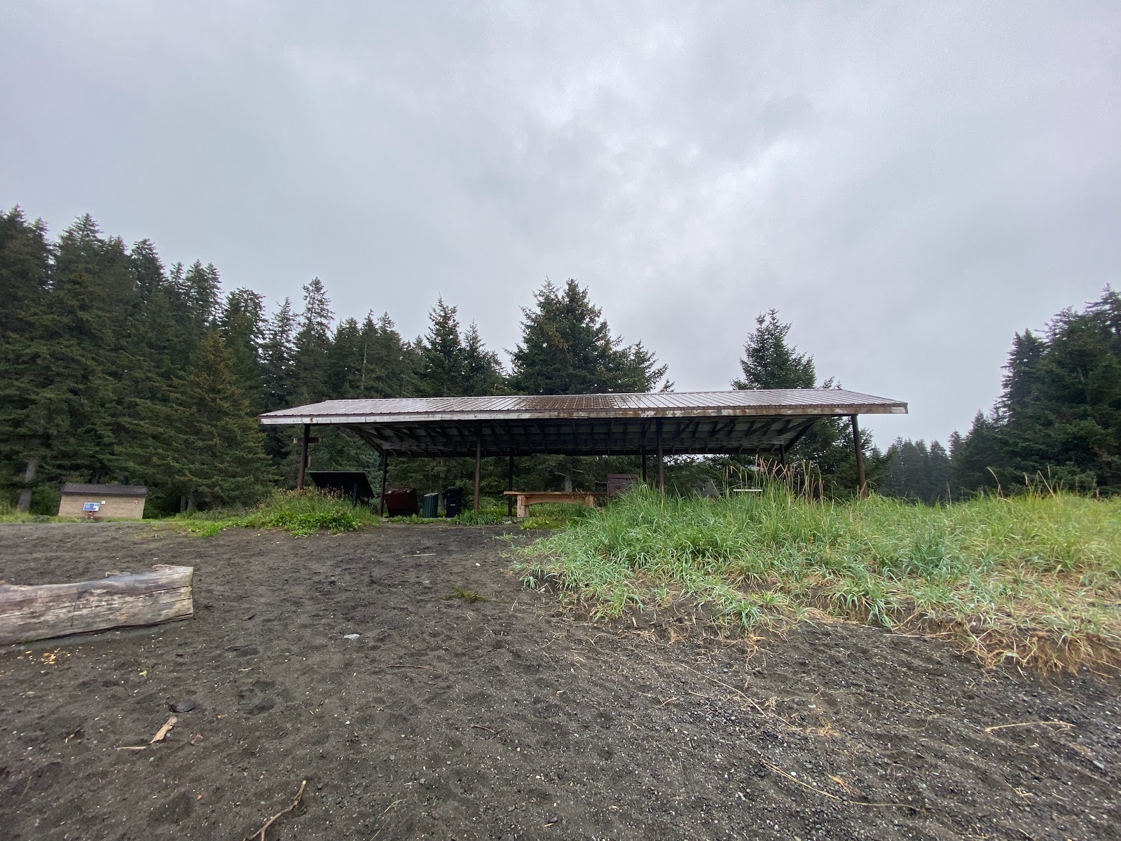 Wilderness Tent Camping and Picnic