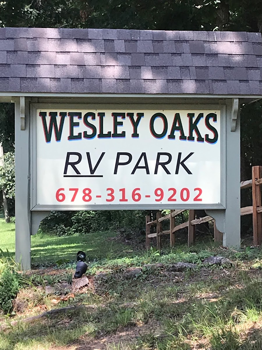 Wesley Oaks RV park