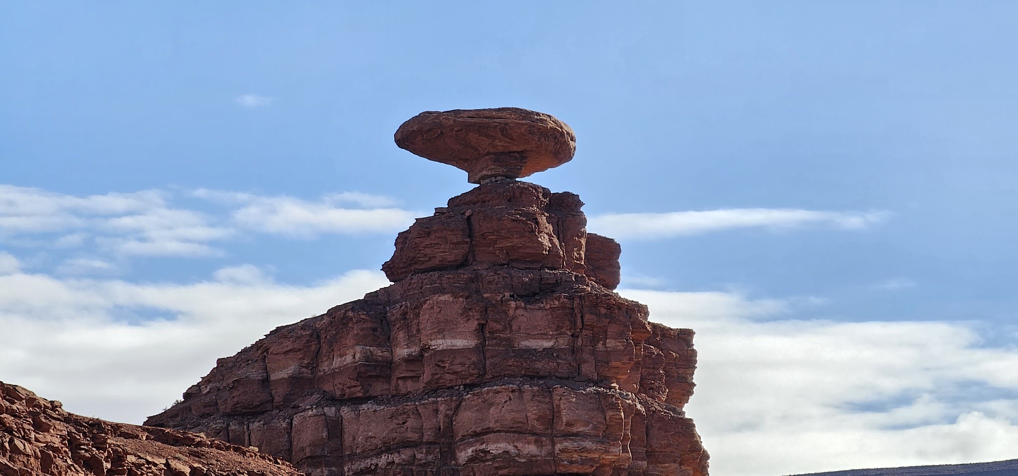 Mexican Hat Rocks Dry Camping