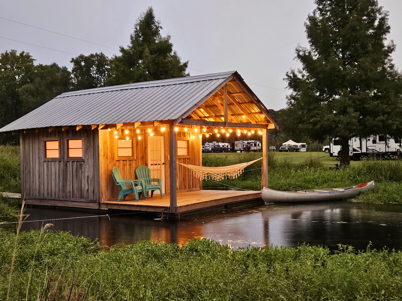 JCO Campground at Lee Baysden Pond
