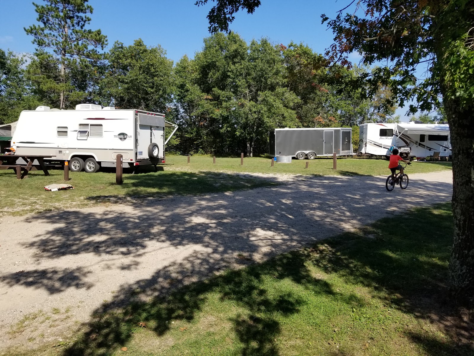 Muskrat Lake State Forest Campground