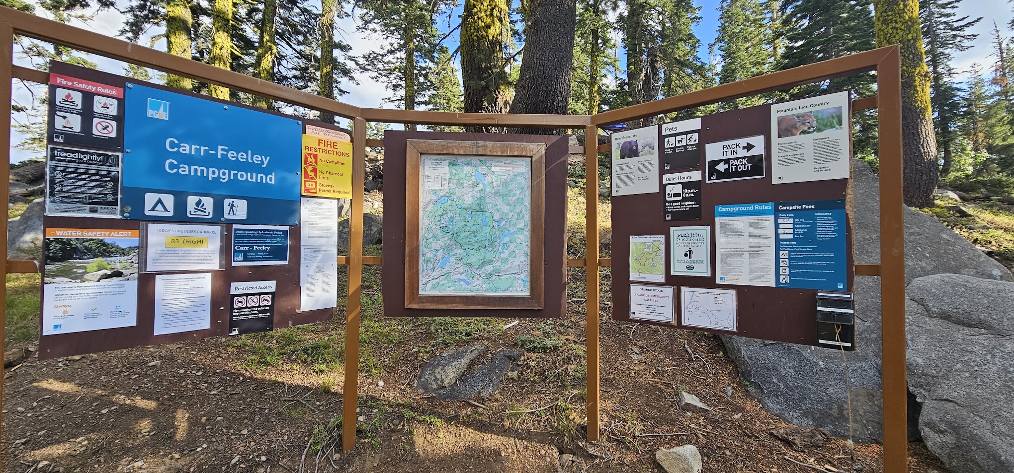 Carr-Feeley Lake Campground and Trailhead