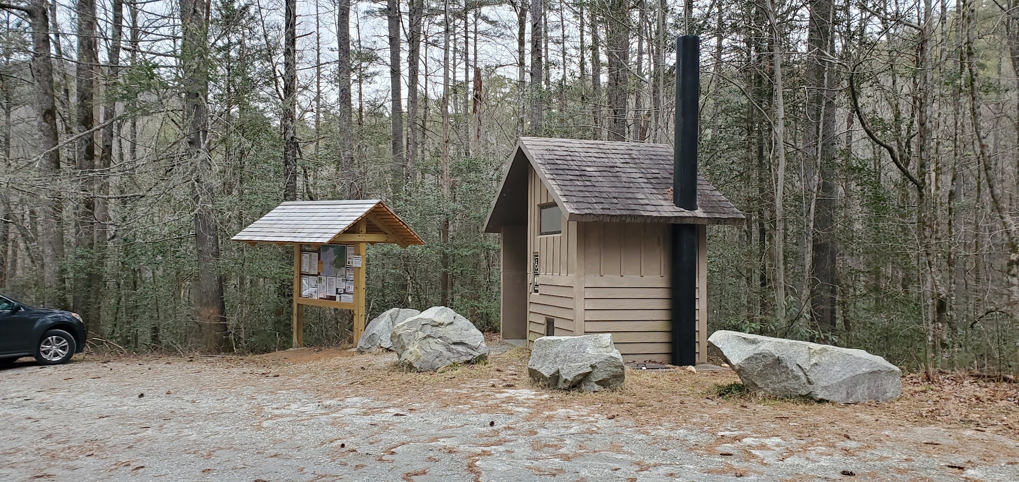 Burrell's Ford Campground Parking