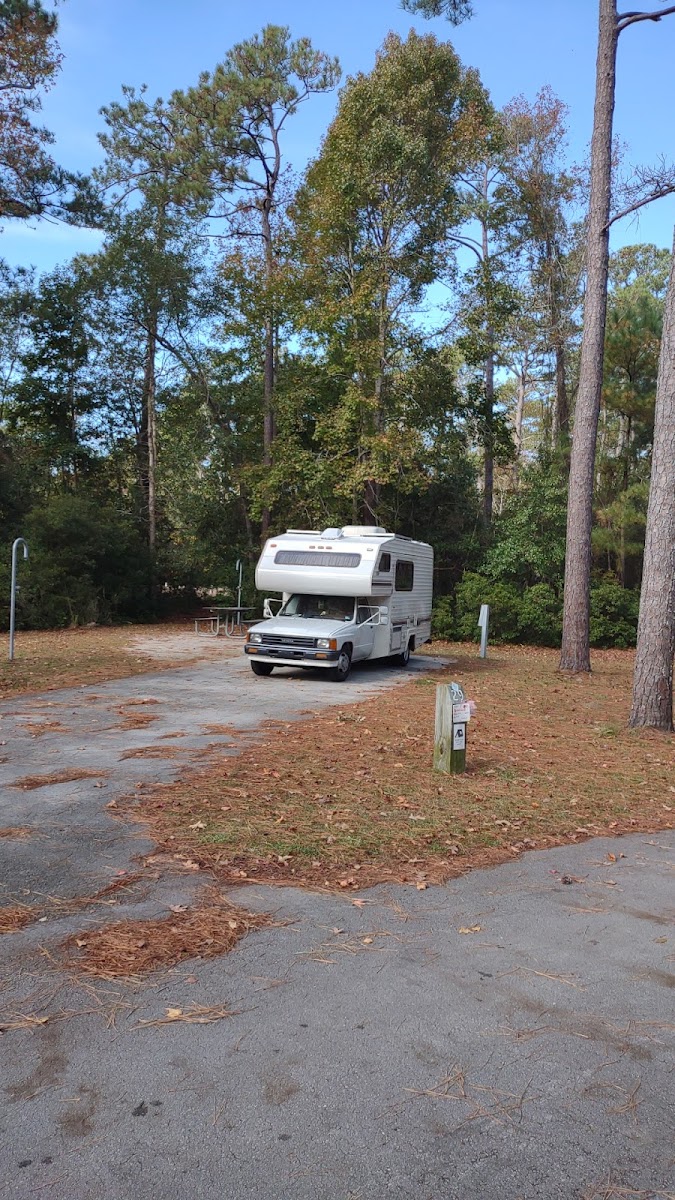 Campsite 29, Cedar Point Campground
