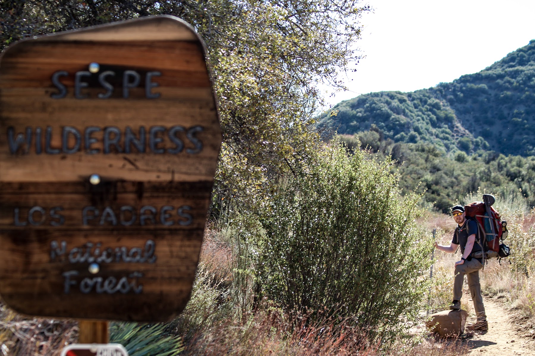 Sespe Hot Springs Palm Camp