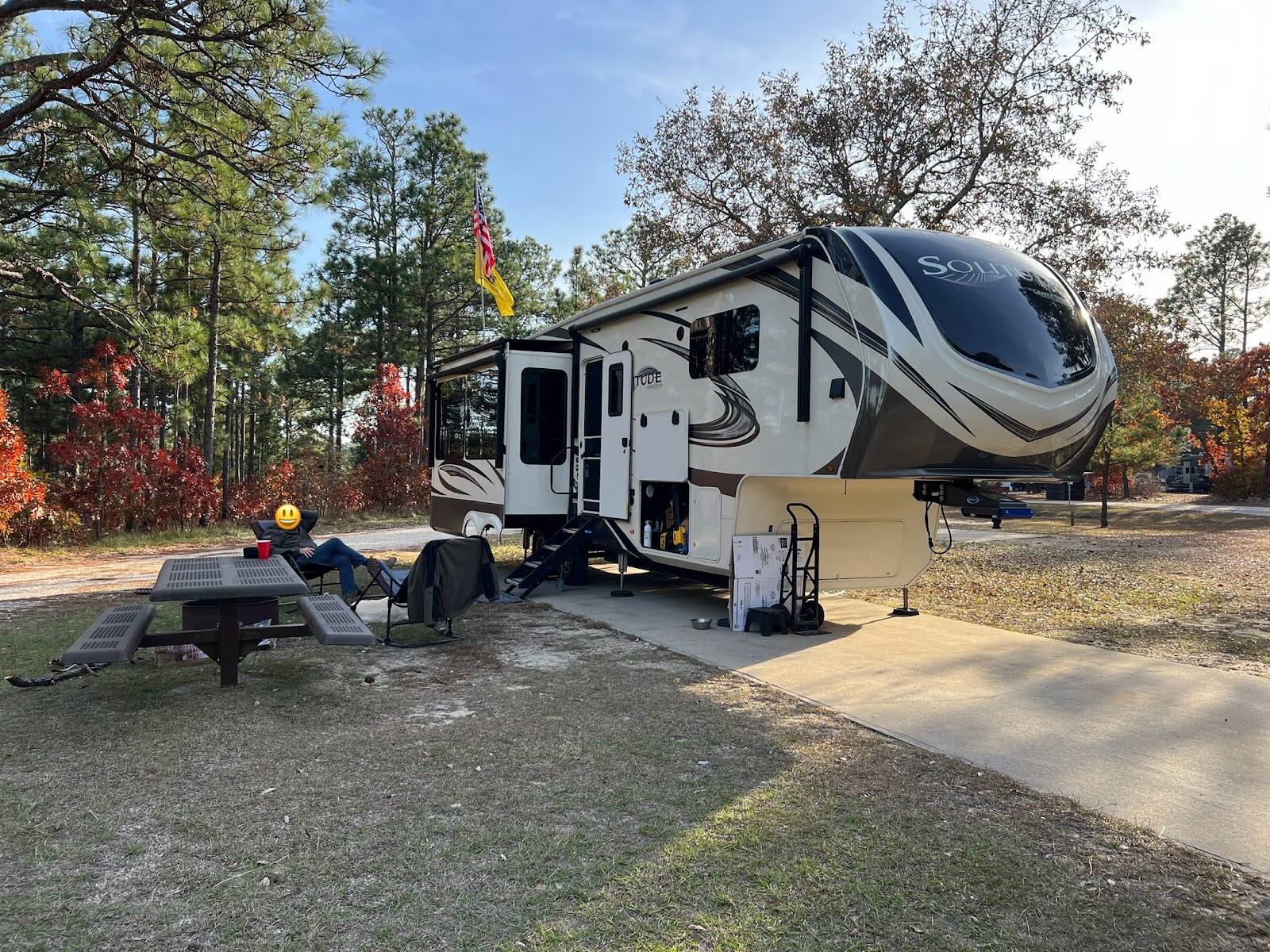 Smith Lake Army Travel Camp at Fort Liberty