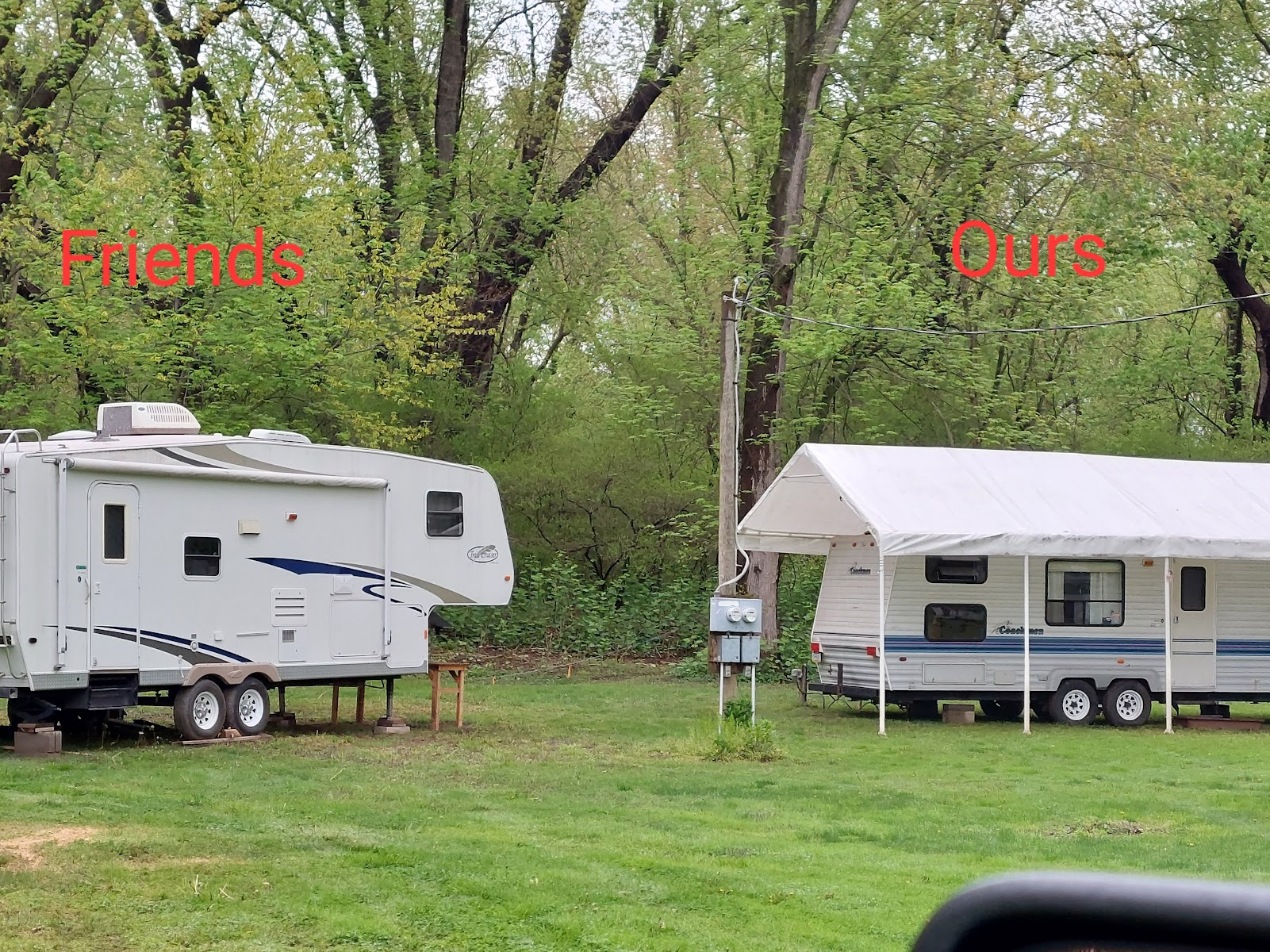 River beach campgrounds