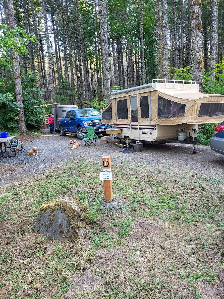 Santiam horse camp