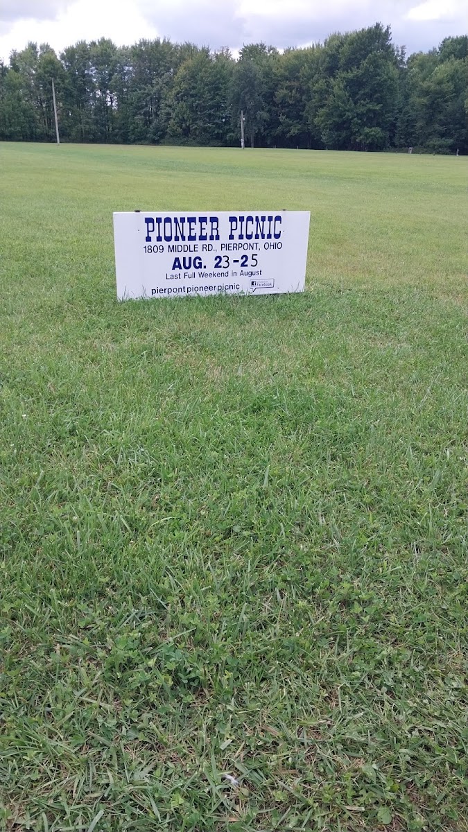 Pioneer picnic campground