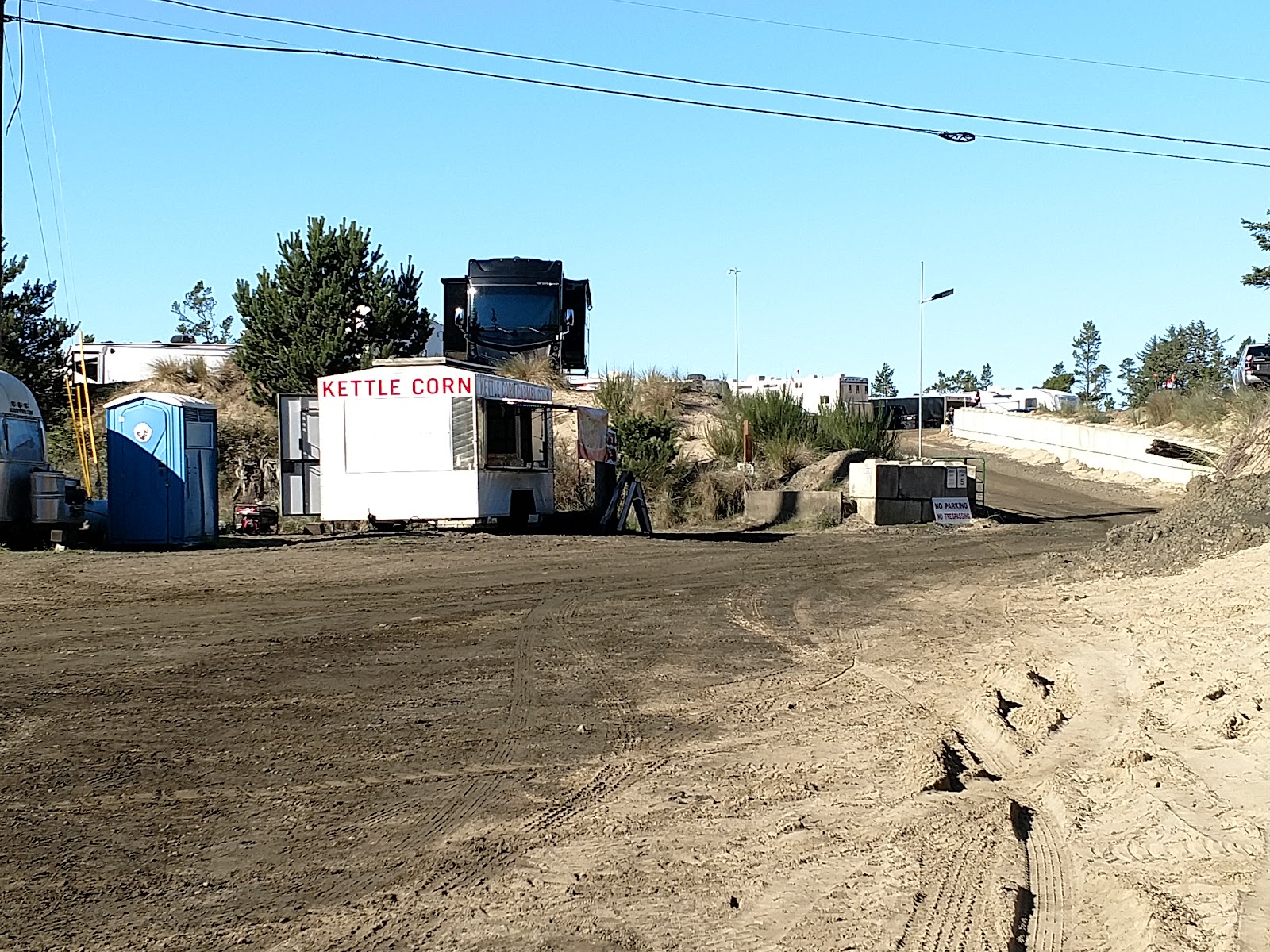 Hauser Sand Camping Access