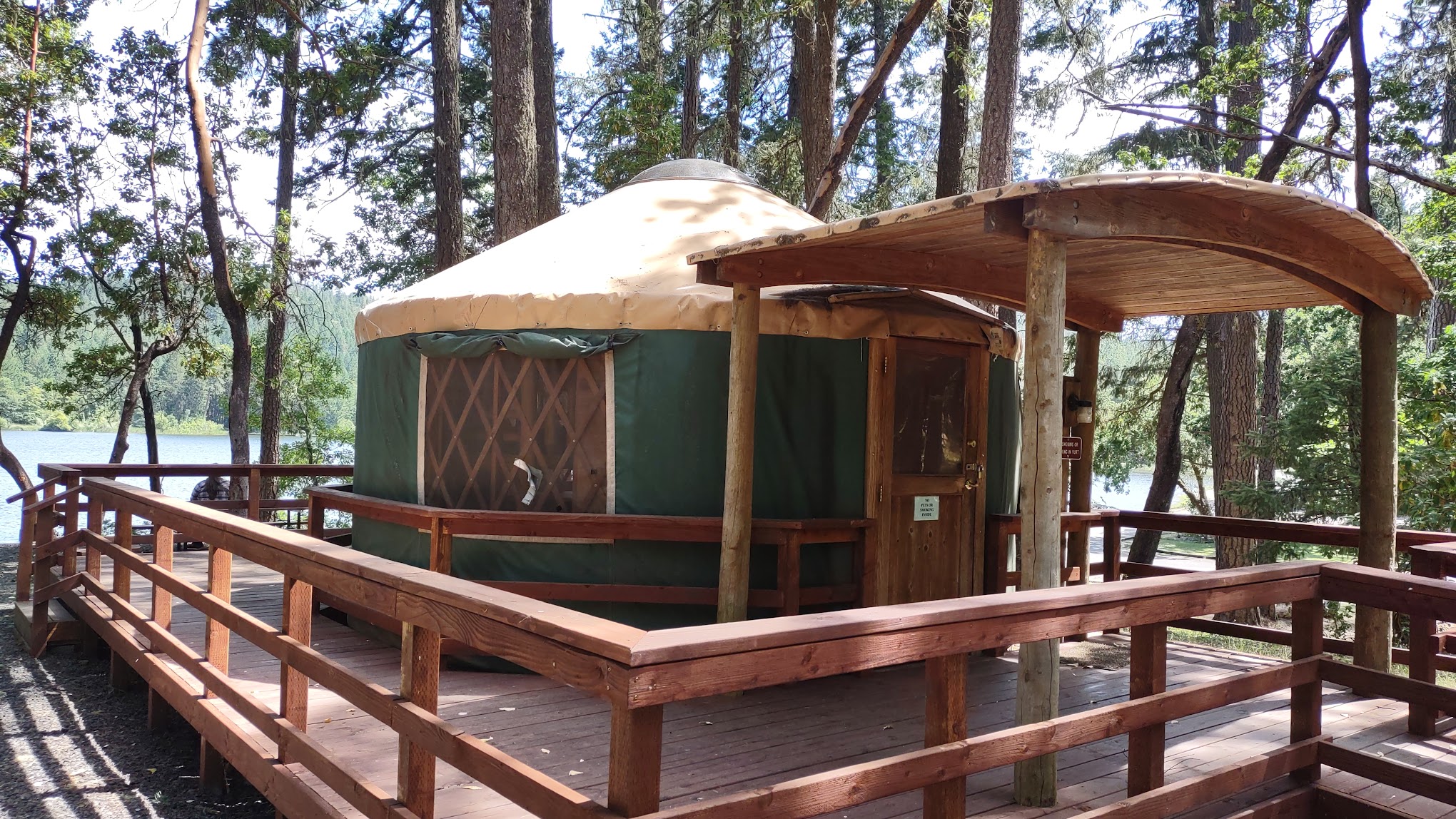 Osprey loop campground at Lake Selmac