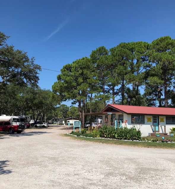 Holiday Campground on Ochlockonee Bay