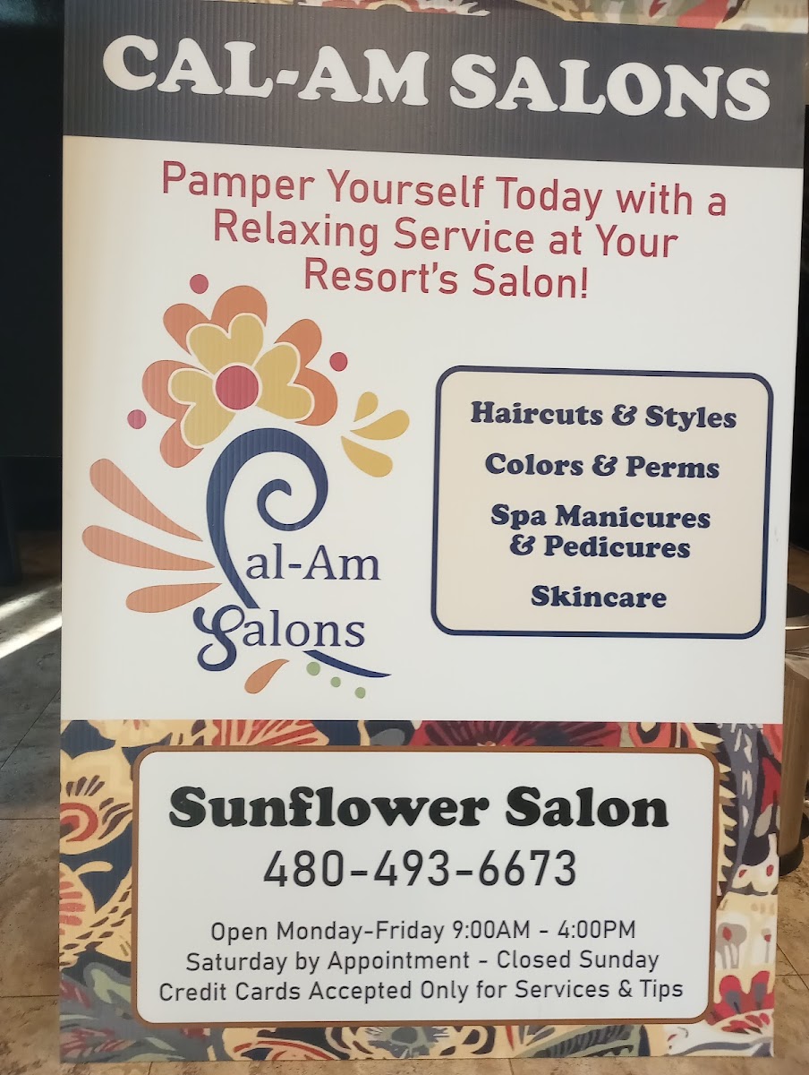 Sunflower salon at Sunflower RV. Resort