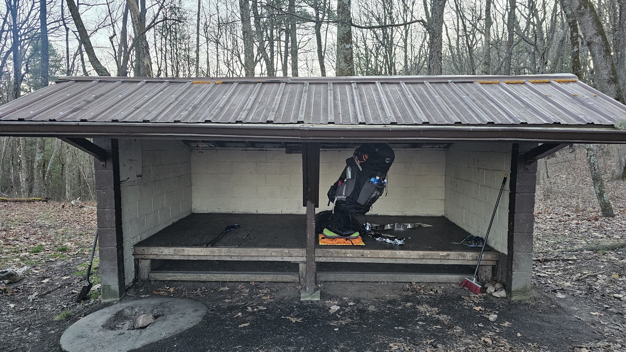 Abingdon Gap Shelter, Appalachian Trail