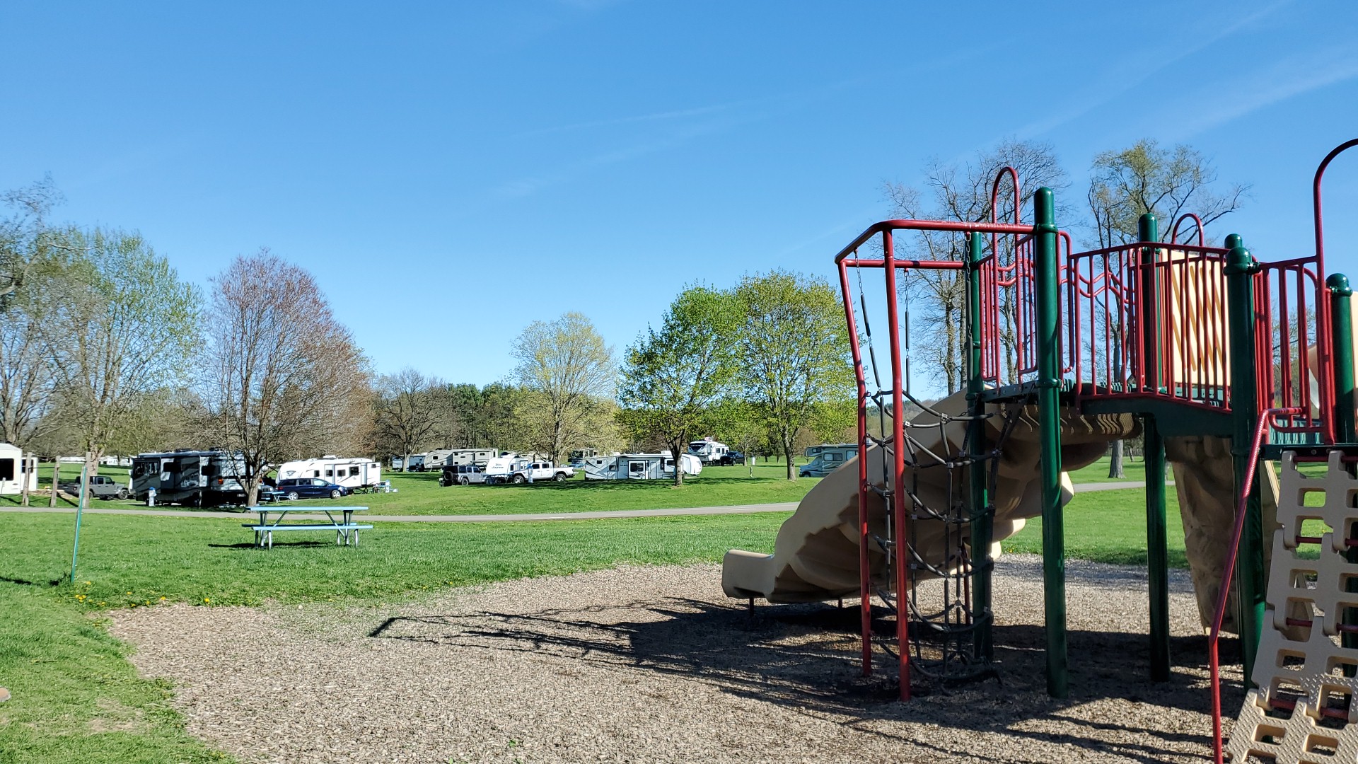 Hickories Park Camping and BBQ Area