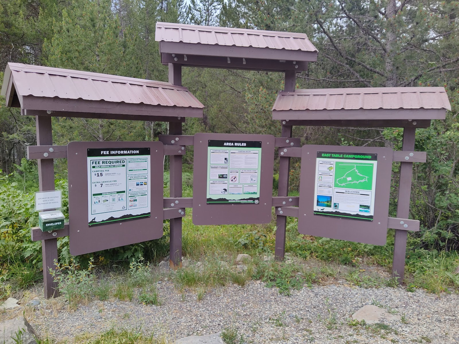 East Table Creek Campground