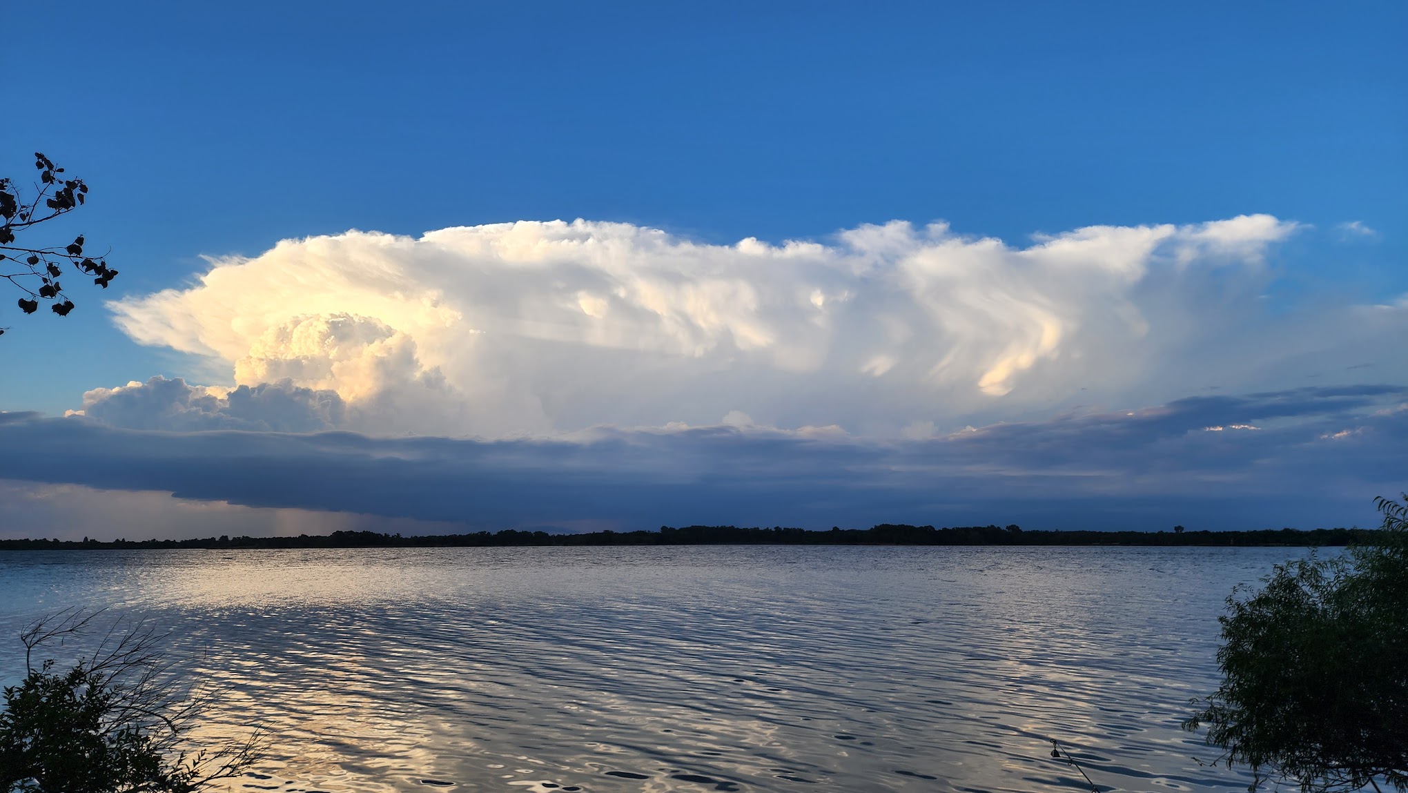 Tent Hill Campground at Fort Cobb State Park