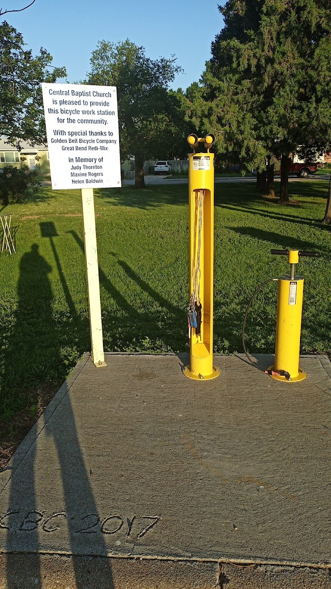 Central Baptist Church Cyclist Camping