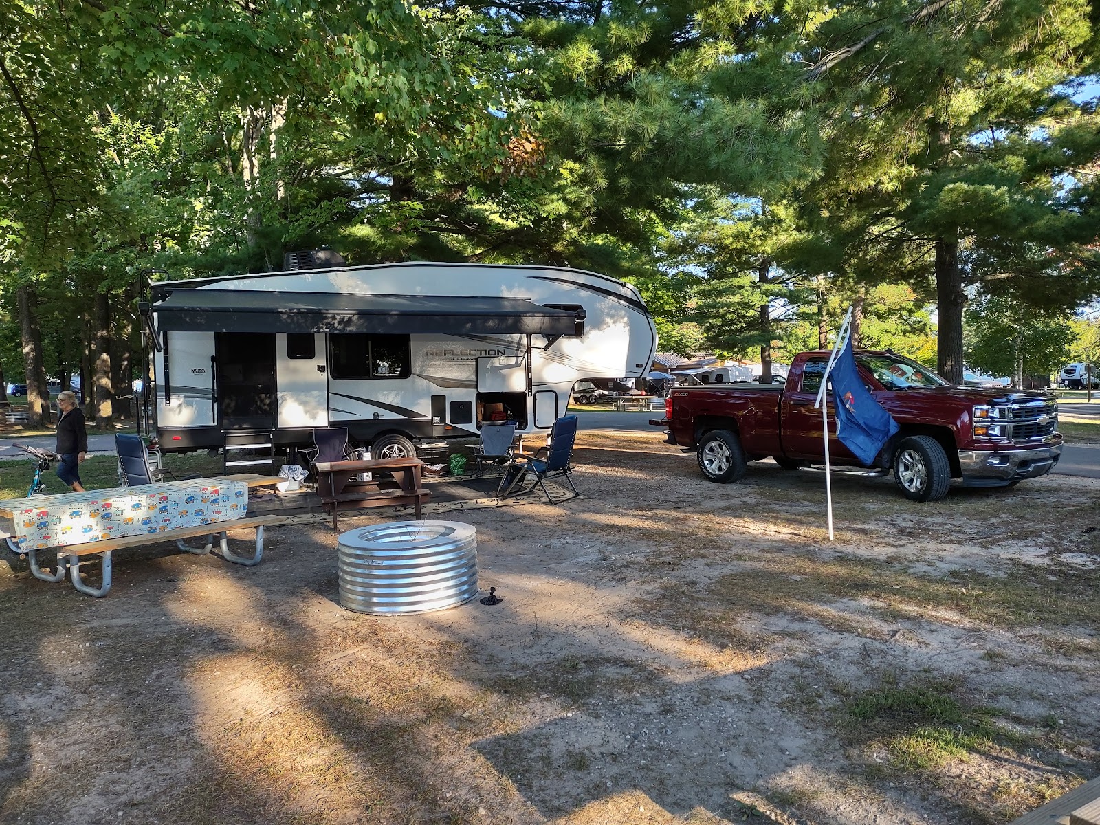 William Mitchell State Park Campground