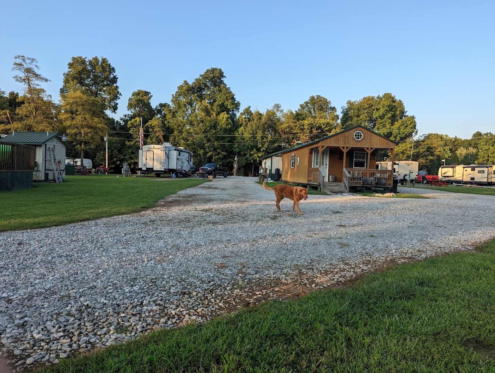 Camp Safe Haven/ Earthbound lodging