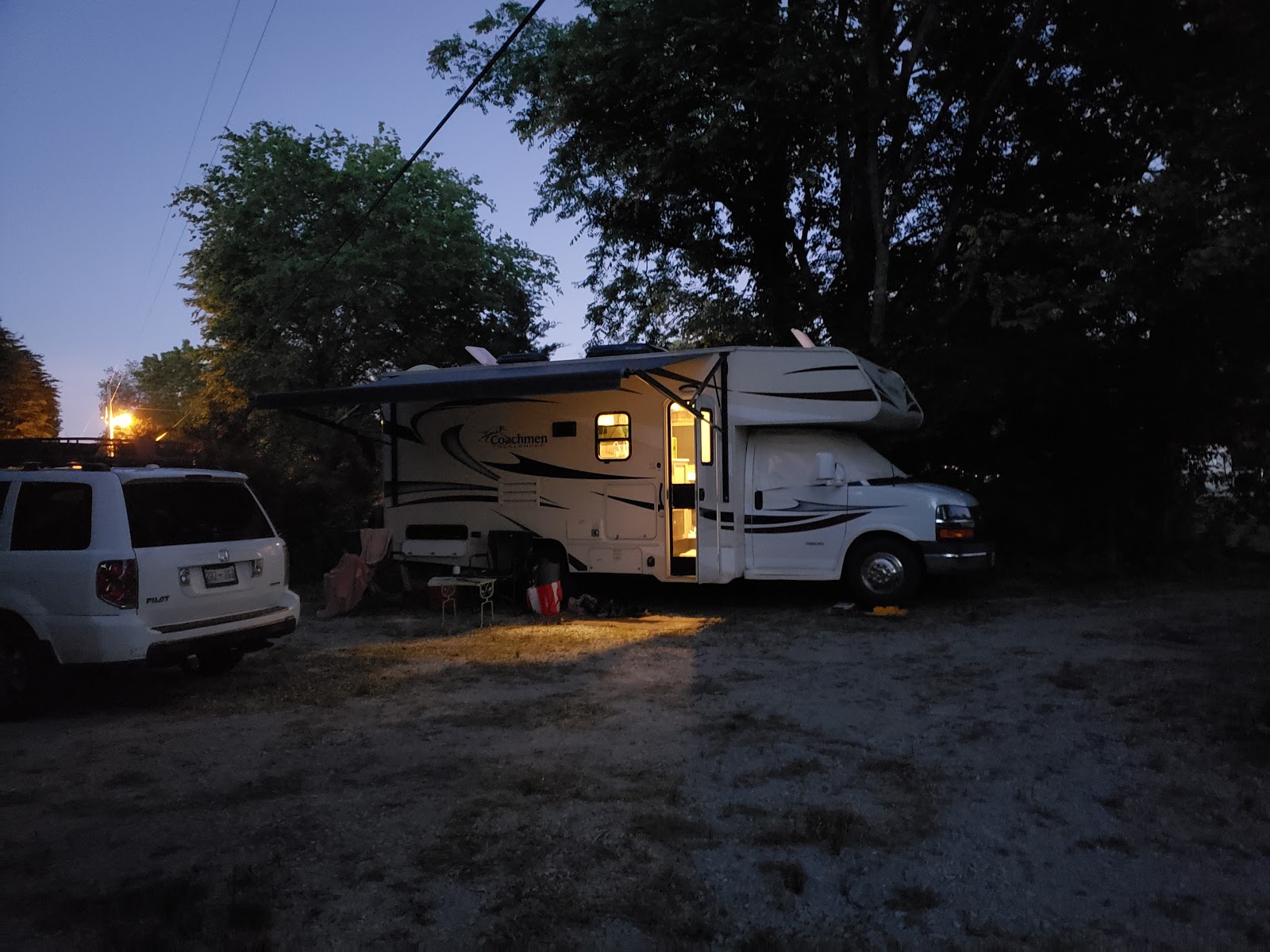 On The Buffalo, primitive campground with shuttle option