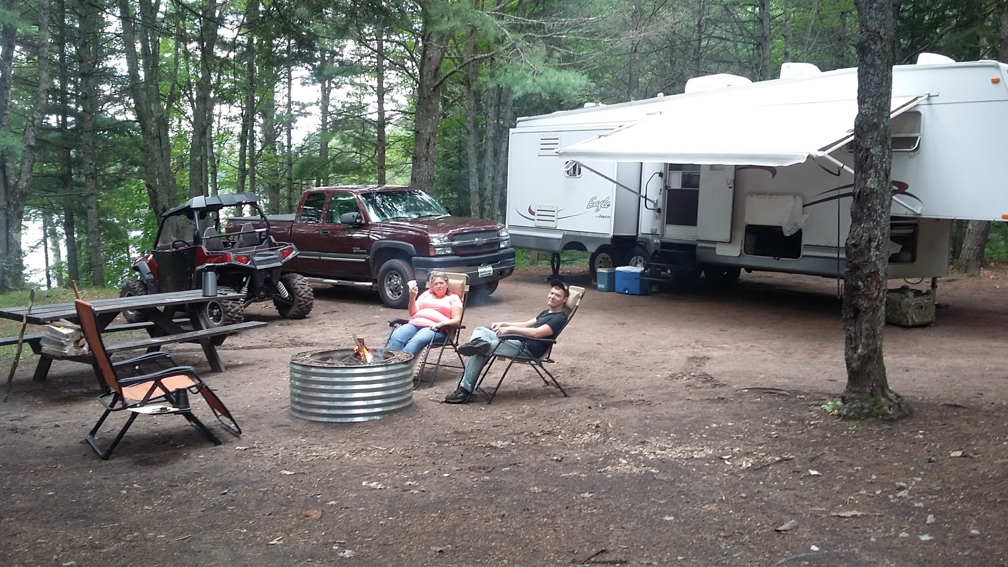 Anderson Lake West State Forest Campground