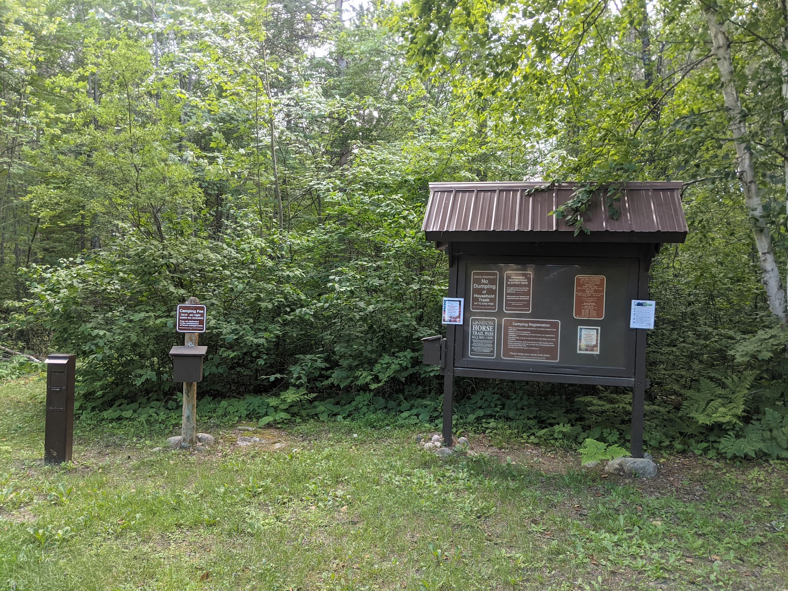 Togo Horse Campground, MNDNR