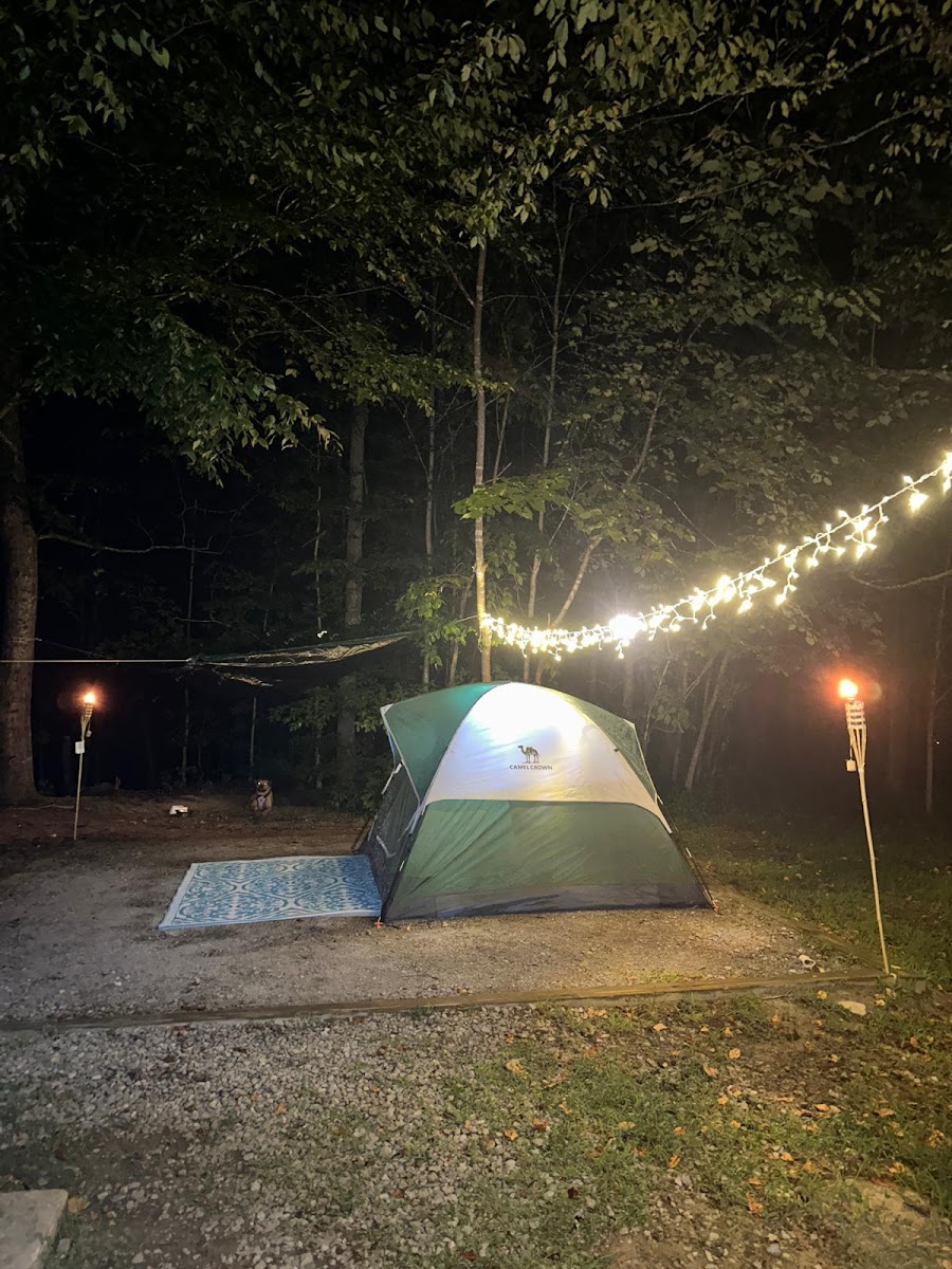 Rock Island Tent Camping Sites