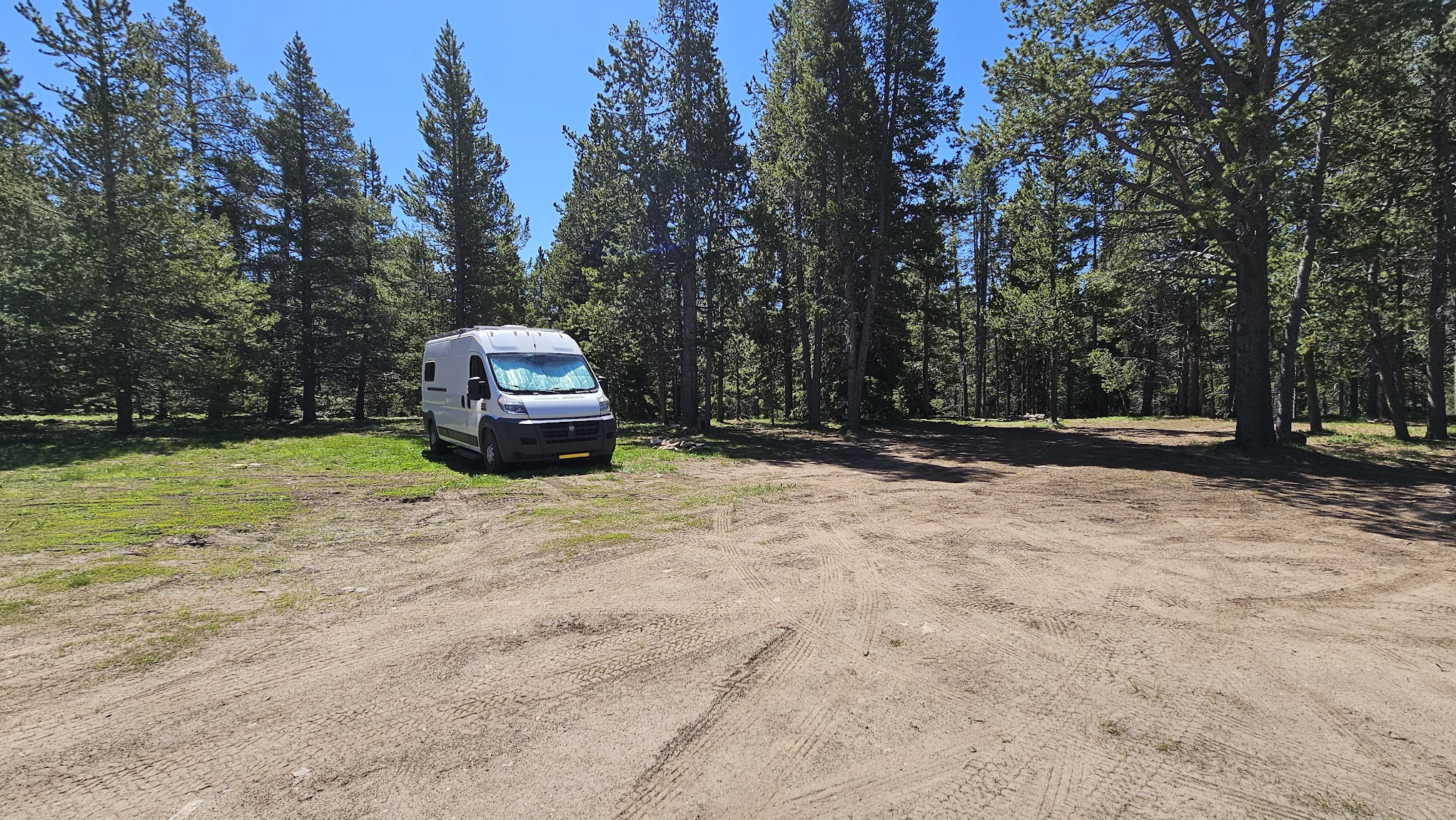 Big Horn National Forest Dispersed Camping Site