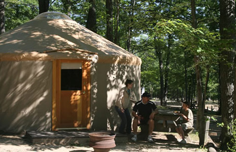 The Higgins Lake Campground