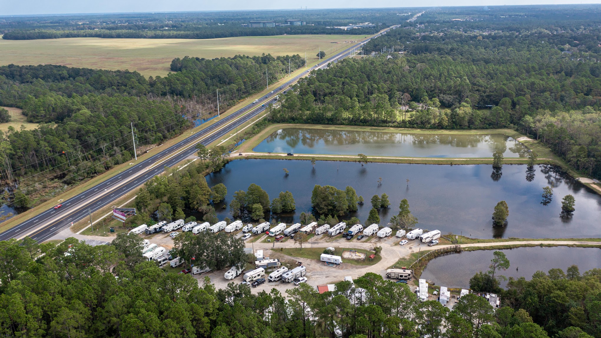 Leisure Lakes RV Resort, Pensacola Florida