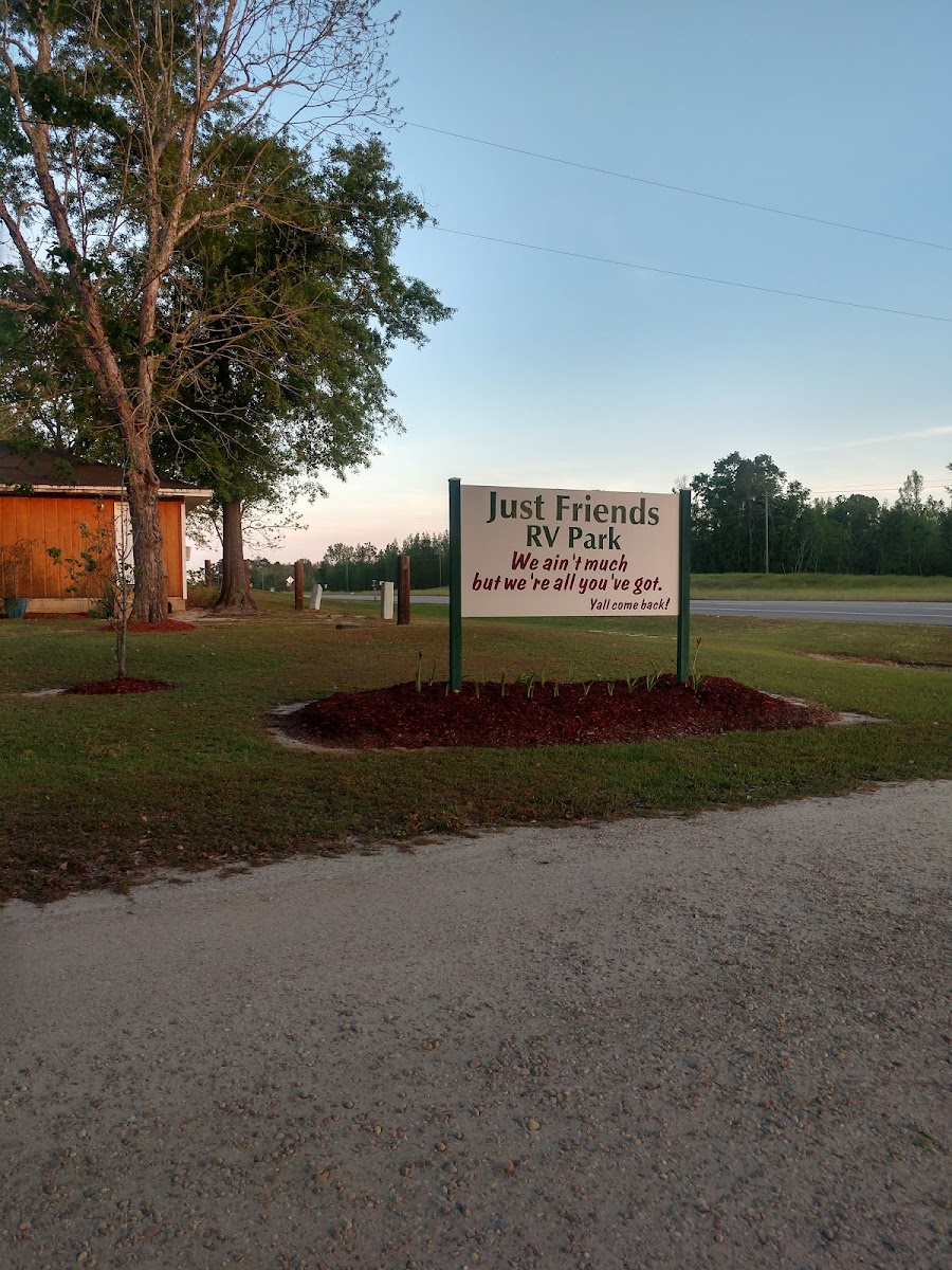 Just friends Rv park