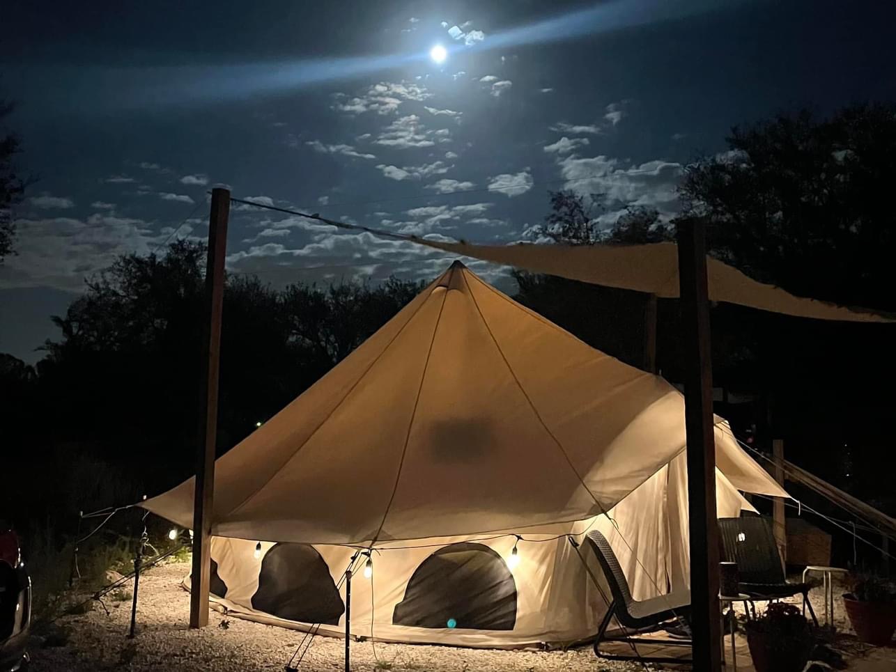Comfy Camping Glamping Rentals at Alafia River State Park