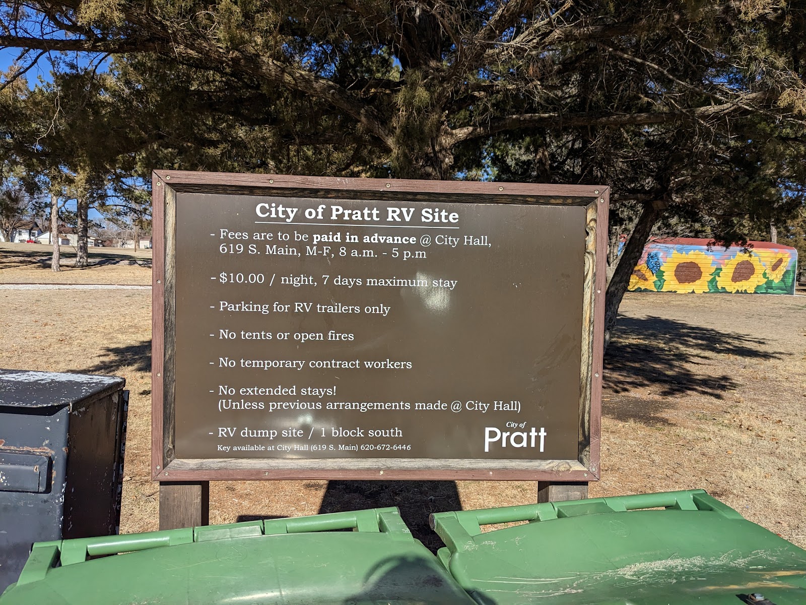 City of Pratt RV Site